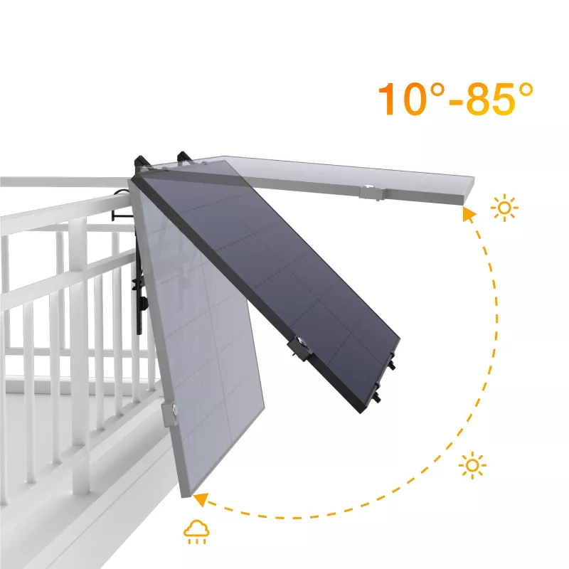EcoFlow suiveur solaire à axe unique
