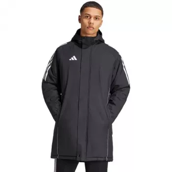 Parka adidas Tiro 24 Stadium pour hommes, noir/blanc, taille M