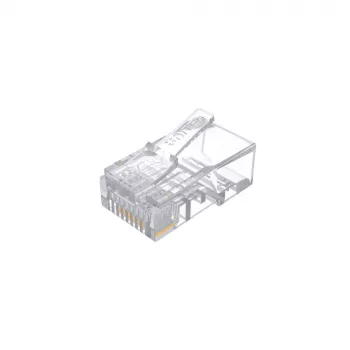 Connecteur modulaire RJ45 UNITEK (8P8C) Cat. 5e, lot de 100