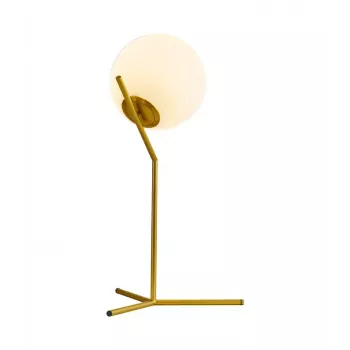 Lampe de table Raile E27 dorée
