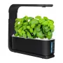 Smart Hydroponic Pot ZG1001 Black – 6-Pod Indoor Garden with Full Spectrum LED, Wi-Fi App Control, 2.5L Reservoir