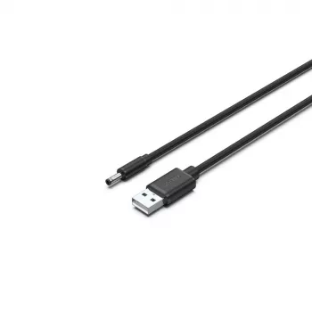 Câble d'alimentation UNITEK USB vers DC 3,5x1,35mm 5V 2A 1,5m noir