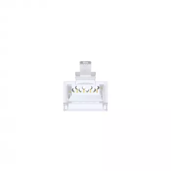 Lot de 100 connecteurs modulaires RJ45 Cat.6 pass-through UNITEK (UTP, 23-26AWG, contacts plaqués or)