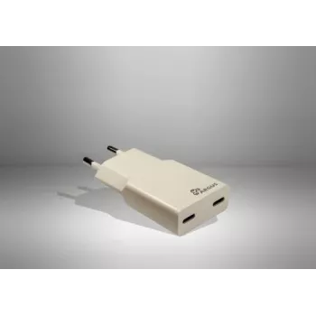 Chargeur mural slim Inter-Tech Argus PD-2136 2x USB-C, 36W