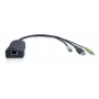Dongle ADDER CAT-X DVI-D USB KVM Extender, module d'accès ordinateur