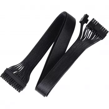 SilverStone Technology SST-PP05-MBEPS câble d'extension EPS 8 broches - bleu/noir, 300mm