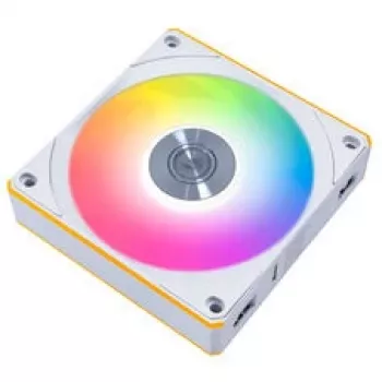 Ventilateur Lian Li UNI FAN CL FLEX Wireless PWM ARGB Reverse Blade 120 mm, blanc