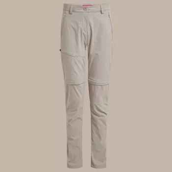 Craghoppers NosiLife Pro pantalon convertible III femme Soft Mushroom taille M