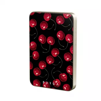 BURGA Magnetic 5000 mAh Power Bank, Cherrybomb Gold