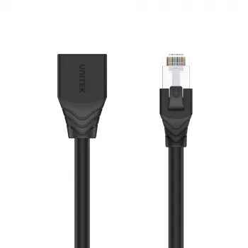 UNITEK Cat6 UTP RJ45 Câble de prolongation M-F 5m noir