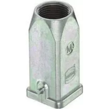 HARTING Han 3EMC Capot, entrée de câble par le haut, 2 ergots, M20 (19620031440)