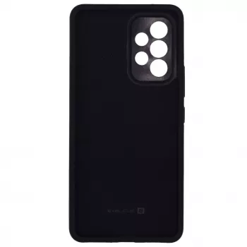 Coque en silicone Premium Soft Touch Evelatus pour Samsung Galaxy A32 noire
