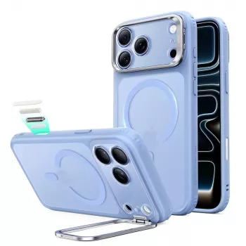 Coque ESR Classic Hybrid Kickstand MagSafe pour iPhone 17 Pro / 18 Pro - Matt Hellblau