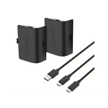 Venom Rechargeable Battery Twin Pack for PS5 DualSense Controller - Black