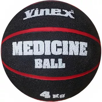 Medicine ball Smj VMB-L004R noir-rouge 4 kg