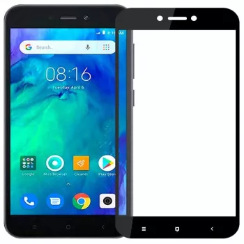 Verre trempé de protection d'écran antistatique Evelatus pour Xiaomi Redmi Go 2.5D Full Cover colle japonaise
