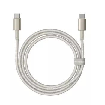 Câble USB-C vers USB-C Baseus Tungsten Gold 100 W 1 m, or