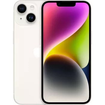 Smartphone Apple iPhone 14 128 Go, Starlight (MPUR3PX/A)