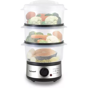 Techwood TCV-750 7.5 L Food Steamer (TCV-750)