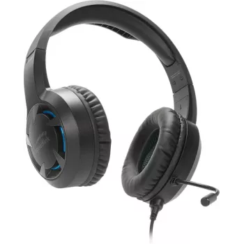 Casque gamer filaire on-ear SPEEDLINK SL-450305-BK avec micro antibruit, USB-A, transducteurs 30mm, câble 1,8m, noir