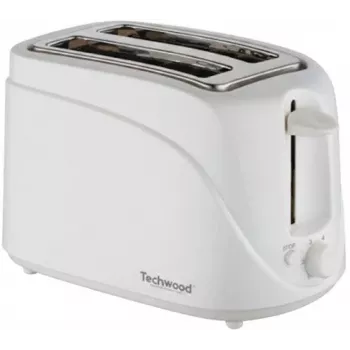 Techwood TGP-222 700 W 2-Slot Toaster, white (TGP-222)