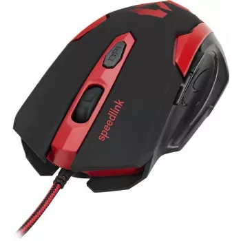 Souris gaming filaire Speedlink Xito, 5 boutons, 3200 DPI (SL-680009-BKRD)