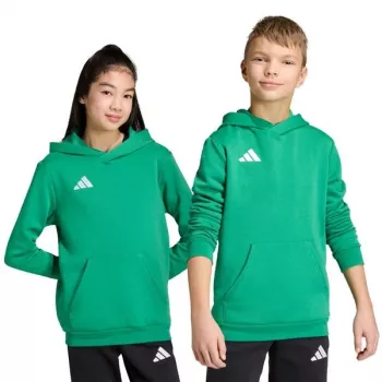 Sweat à capuche adidas Entrada 26 enfant JZ6563 Team Green 152 cm