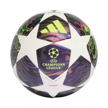 adidas UCL 25/26 Final Competition Football Size 5 White Purple