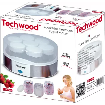 Techwood TYA-7001 Electric Yogurt Maker (TYA-7001)