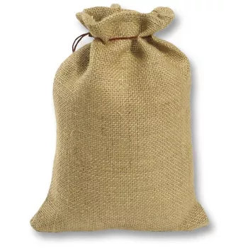 FOLIA J640 10 sachets en coton naturel avec cordon 10 x 14 cm, unis, réutilisables, pour loisirs créatifs, emballage cadeau et calendriers de l'Avent