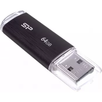 Clé USB Silicon Power Ultima U02 64 Go USB 2.0, noir