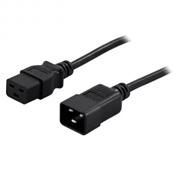 Câble d'alimentation BlueWalker PowerWalker IEC 60320 C19 vers C20 1,8 m noir