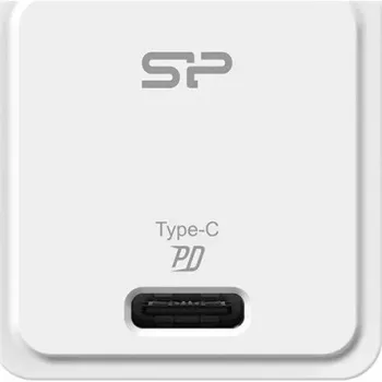 Chargeur Silicon Power Boost Charger QM12 20W USB-C PD, blanc (SP20WASYQM121PCW)