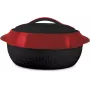 Casserole thermique Milton Matrix 5L, noir/rouge (MT-9584)