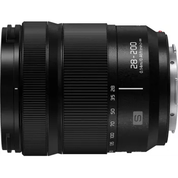 Objectif Panasonic Lumix S 28-200 mm f/4-7.1 Macro O.I.S. (monture L)
