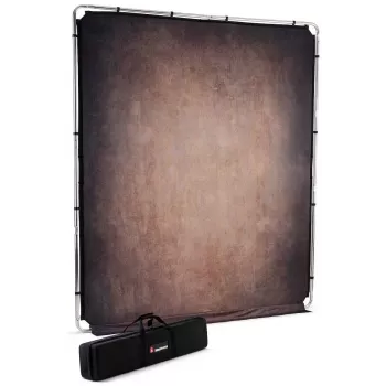 Manfrotto EzyFrame Vintage cadre + fond, noyer (LL LB7934)