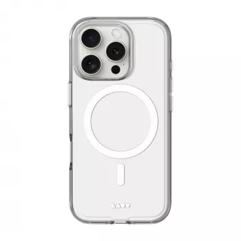 LAUT Crystal-M Case for iPhone 16 Pro Max, Transparent
