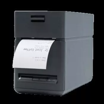 Imprimante d'étiquettes et de reçus thermique directe Seiko SLP721RT avec massicot, USB et Bluetooth, noire, 203 dpi, largeur de support 58 mm, 200 mm/s