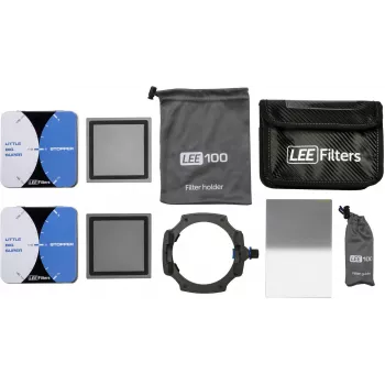 Kit longue exposition LEE Filters LEE100 : porte-filtres LEE100, Big Stopper, Little Stopper et 0,6 ND Hard Grad (100LEK)