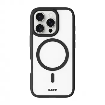 LAUT Huex Protect Case for iPhone 16 Pro, Black
