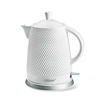 Bouilloire électrique en céramique MEO 1,5 l 1500 W blanche MR-069-WHITE MAESTRO