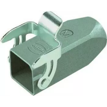 Boîtier d'accouplement HARTING Han M20, filetage M20, aluminium moulé, IP65/IP67, gris poussière