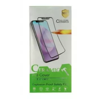 Protection d'écran en verre trempé céramique dur iLike pour Apple iPhone 12/12 Pro noire