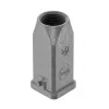 Capot HARTING Han 3A M20 sortie de câble droite gris poussière 19200031440