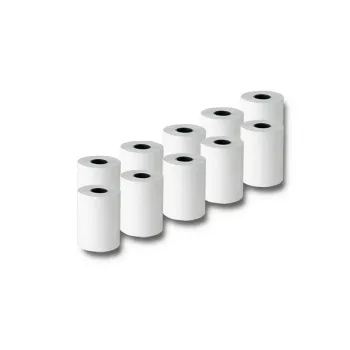 Qoltec Thermal Paper Roll 57 x 15 | 55g/m² | 10 pcs | BPA Free