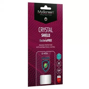 MYSCREEN PROTECTOR MS CRYSTAL BacteriaFREE Protection d'écran pour Lenovo Tab P11 11 pouces, verre trempé, dureté 9H, antibactérien, oléophobe, bords arrondis 2.5D, installation sans bulles