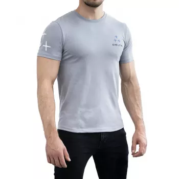 Delta T-Shirt Grey XXL - 100% Cotton Workwear T-Shirt