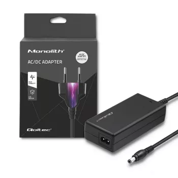 Qoltec 27W Desktop Power Supply 12V 2.25A with 6.0x3.0mm DC Plug and AC Power Cord