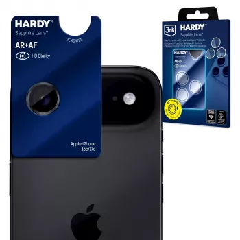 Protection d'objectif photo 3mk Hardy Sapphire Lens pour Apple iPhone Air