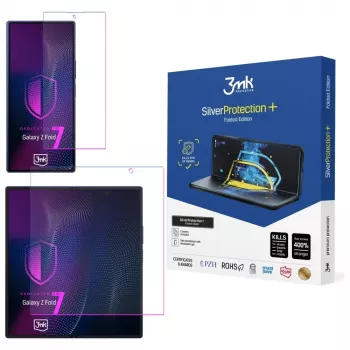 Protection d'écran antimicrobienne 3MK SilverProtection+ pour Samsung Galaxy Z Fold 7 Folded Edition